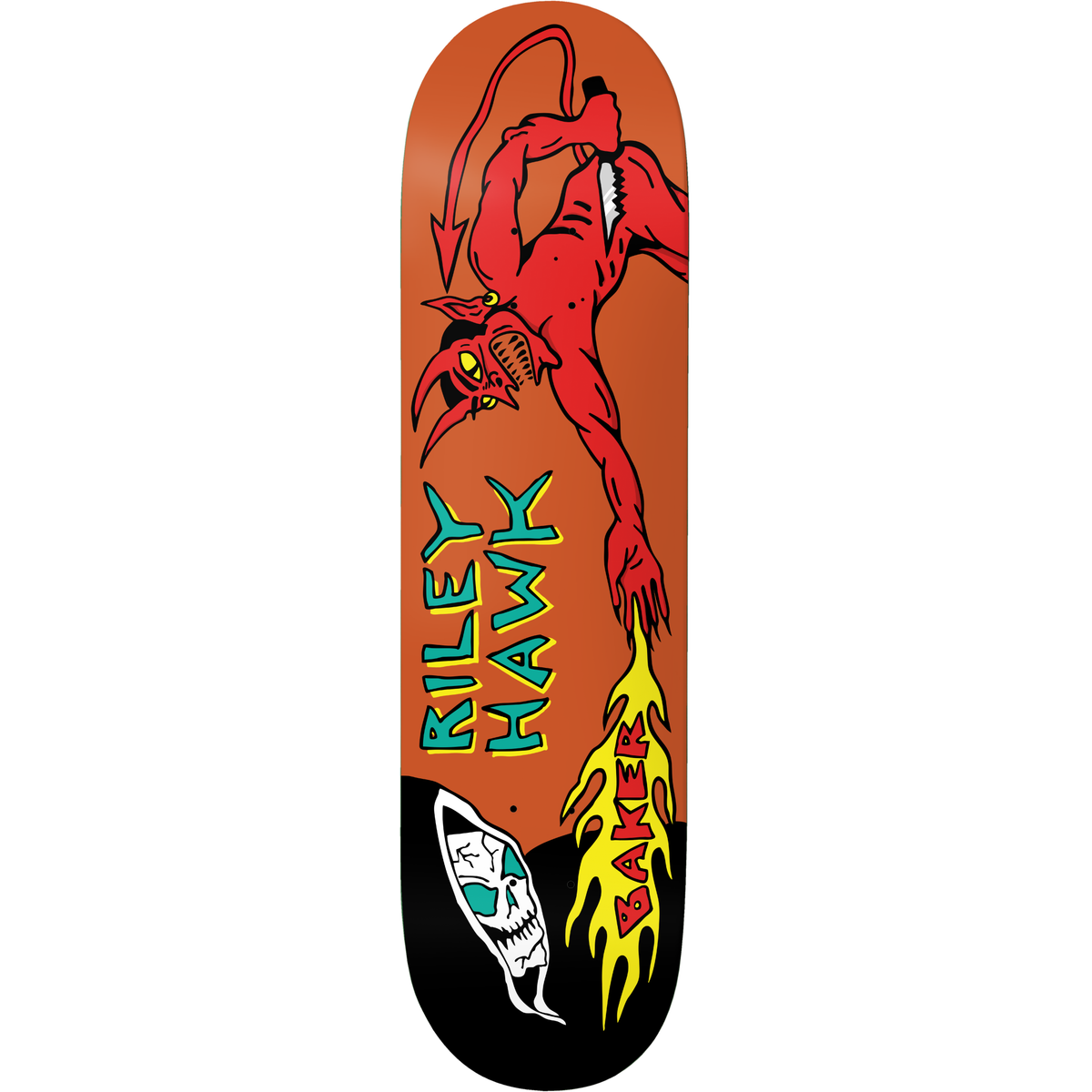 Baker Riley Hawk Evil Vs. Evil 8.5" Skateboard Deck