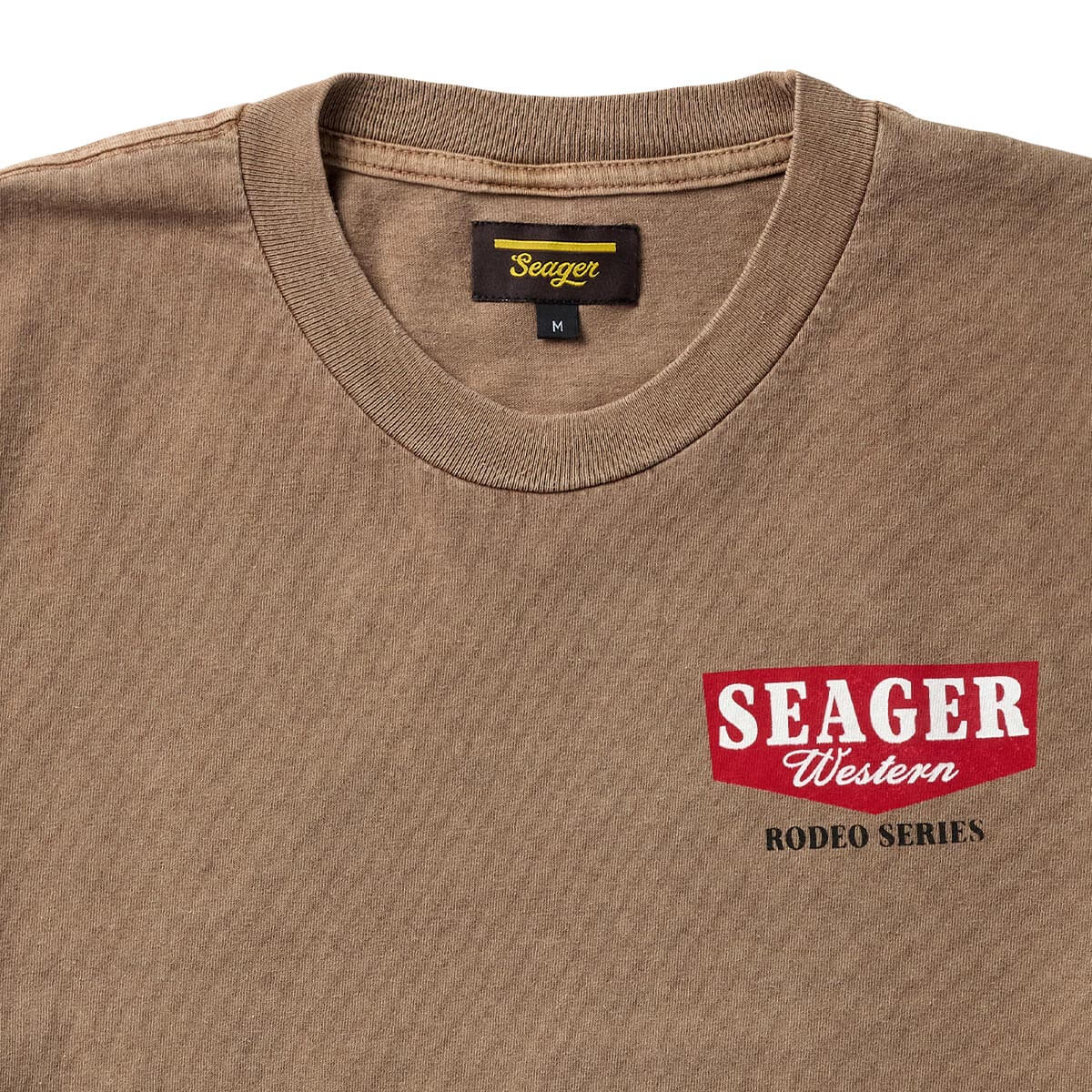 Seager Premium Rodeo Pigment Brown S/s Shirt
