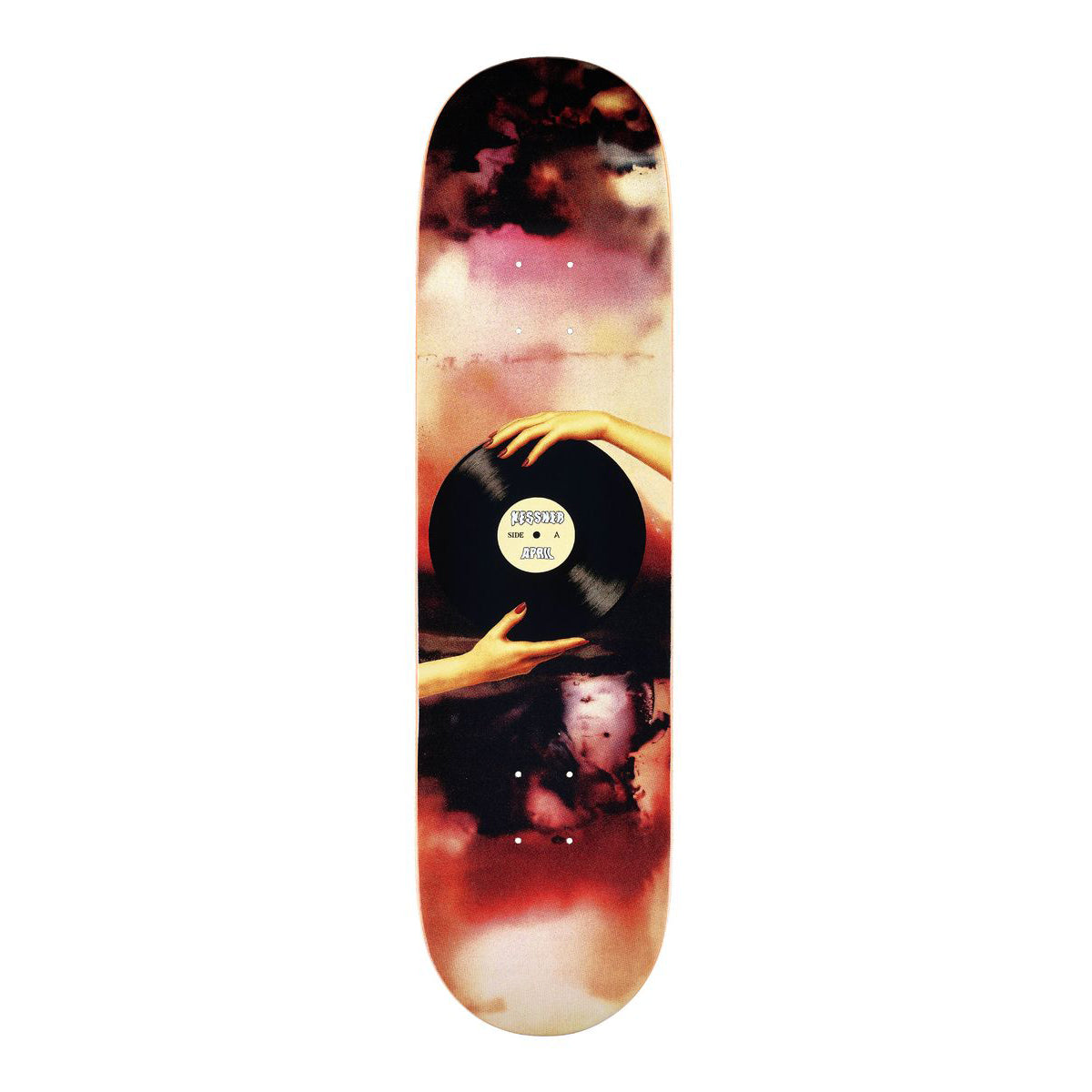 April Ronnie Kessner Record Skateboard Deck – Long Beach Skate Co