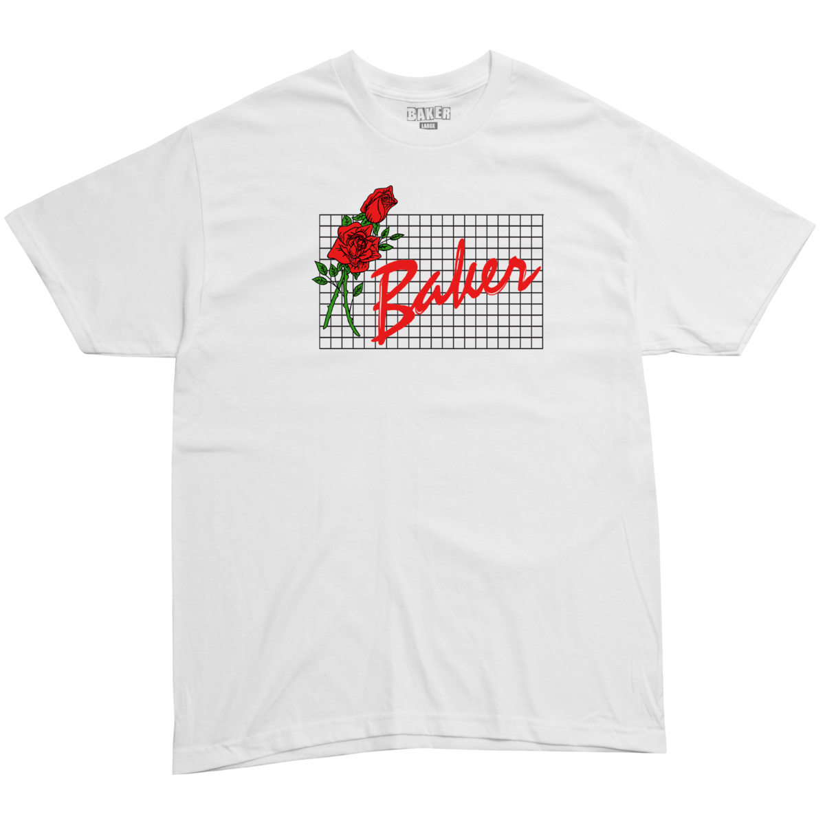 Baker Roses White S/S Shirt