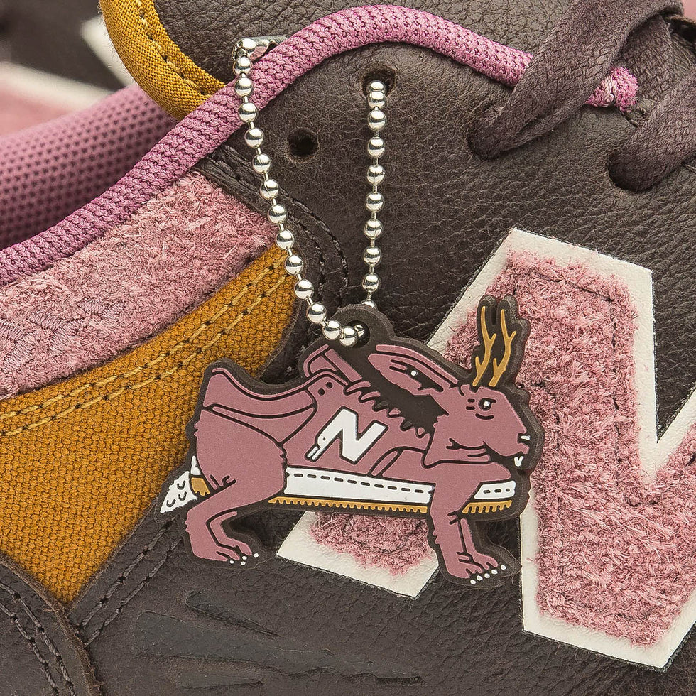 New Balance Numeric 480 Jeremy Fish x 303 Brown/Pink Shoes