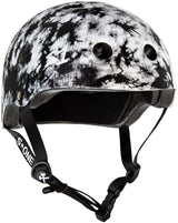 S1 Lifer Black White Tie Dye Matte Helmet