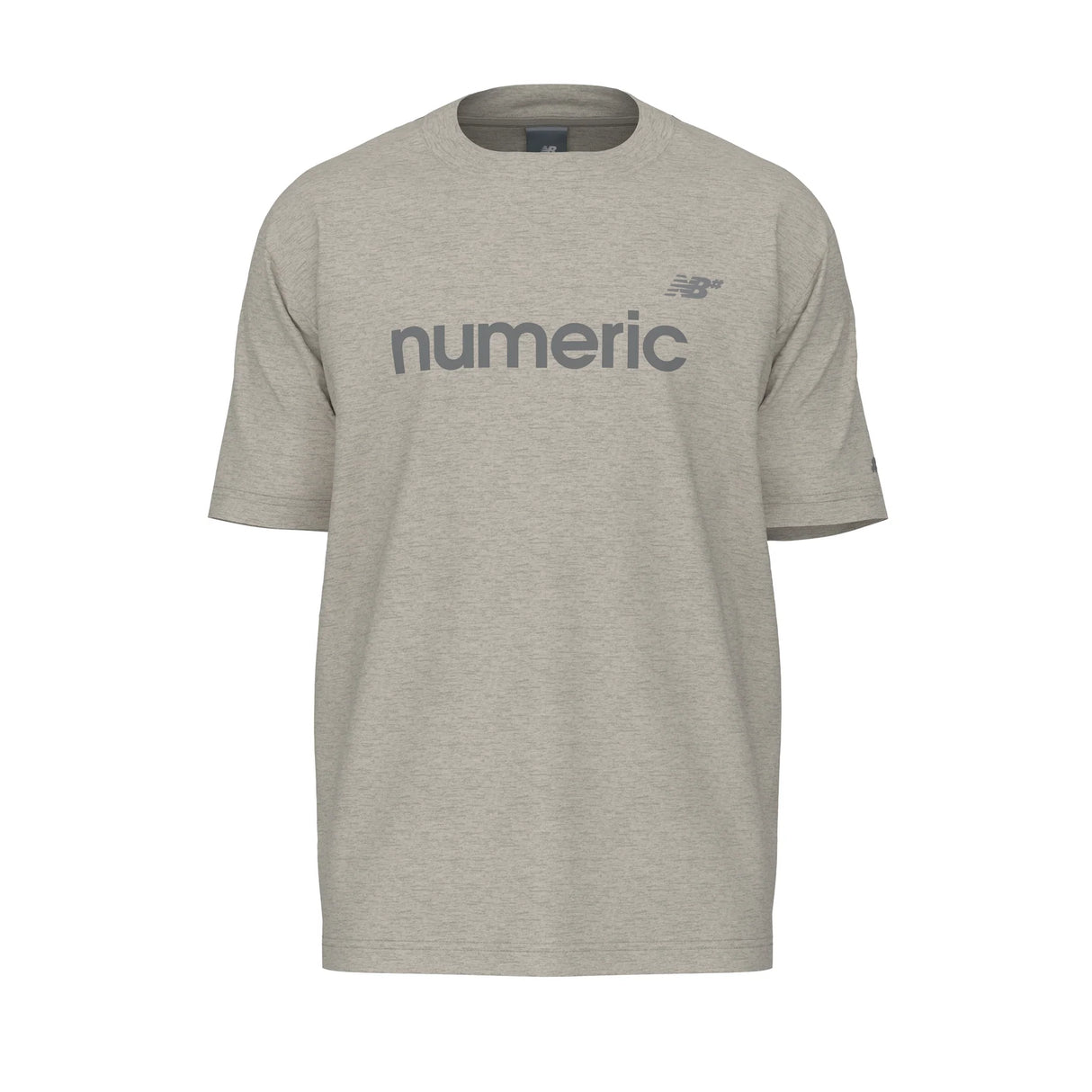 New Balance Numeric Oatmeal Heather S/s Shirt