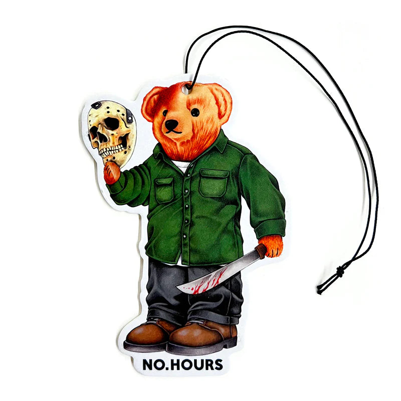 No Hours Slasher Bear Air Freshner