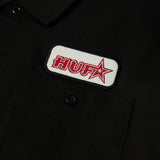 HUF Shadows Black L/s Work Shirt