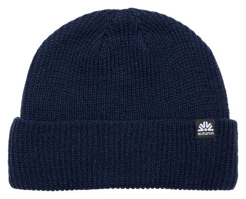 Autumn Simple Navy Beanie