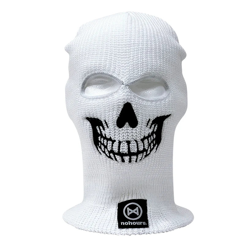 No Hours Skullator Ski Mask Beanie