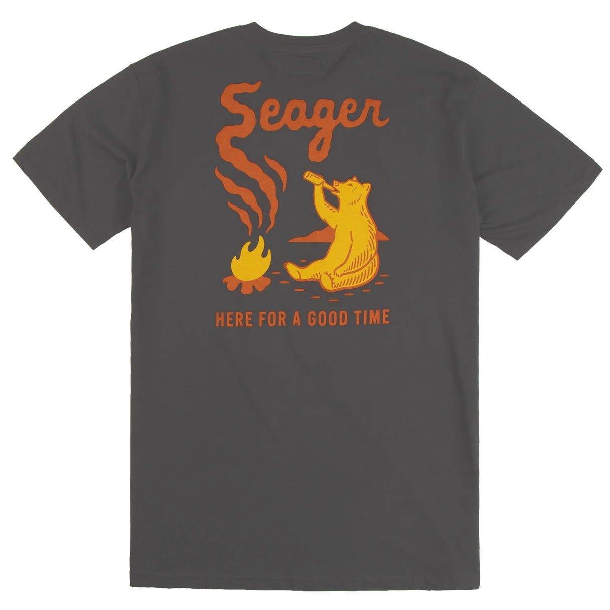Seager Smokey Coal S/s Shirt