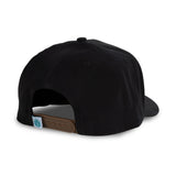 Sendero Opossum Black 5 Panel Structured Snapback Hat