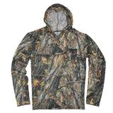 Sendero Yucatan Bamboo Will Tree Camo Tech Hooded L/s Shirt