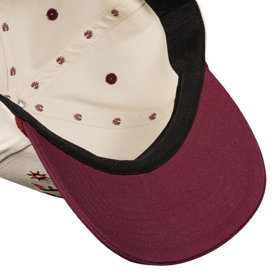 Sendero Yippee Ki Yay White 5-Panel Structured Snapback Hat