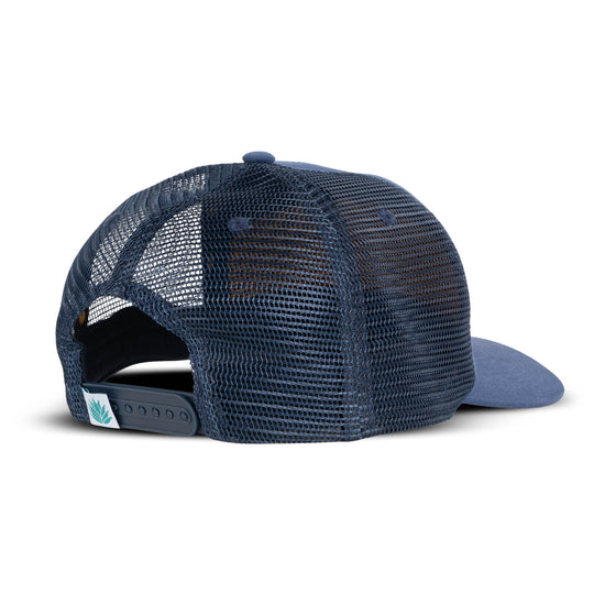 Sendero Gravy Train Blue 5-Panel Unstructured Mesh Snapback Hat
