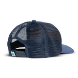 Sendero Gravy Train Blue 5-Panel Unstructured Mesh Snapback Hat