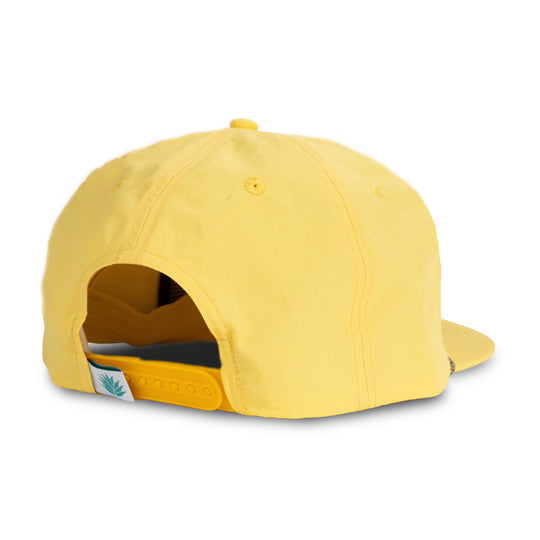 Sendero No Luck Yellow 5-Panel Unstructured Snapback Hat
