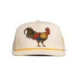 Sendero Yardbird White 5-Panel Structured Snapback Hat
