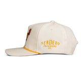 Sendero Yardbird White 5-Panel Structured Snapback Hat