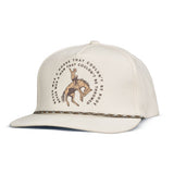 Sendero Never Was A Horse White 5-Panel Unstructured Snapback Hat