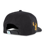 Sendero Solitario Black 5-Panel Trucker Snapback Hat