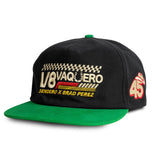 Sendero x Brad Perez V8 Vaquero Black Snapback Hat