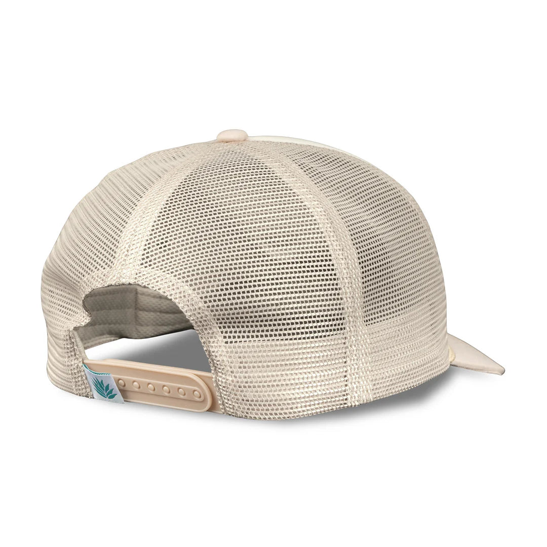 Sendero Coastal Cowgirl Cream Brown Snapback Hat – Long  display picture 2