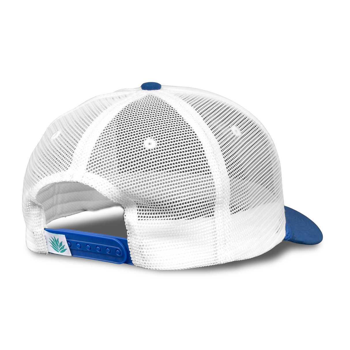 Sendero Easy Does It White Red Blue Foam Mesh Trucker Snapback Hat