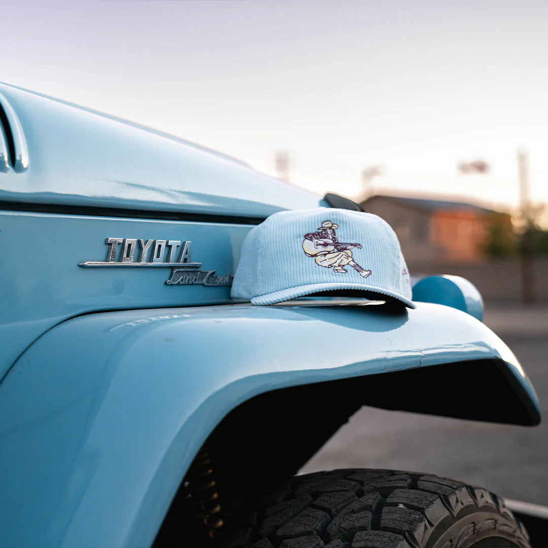 Sendero Play A Song Blue Corduroy Snapback Hat