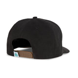 Sendero Rattlesnake Black Snapback Hat