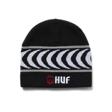 HUF x Spitfire Skull Beanie Black