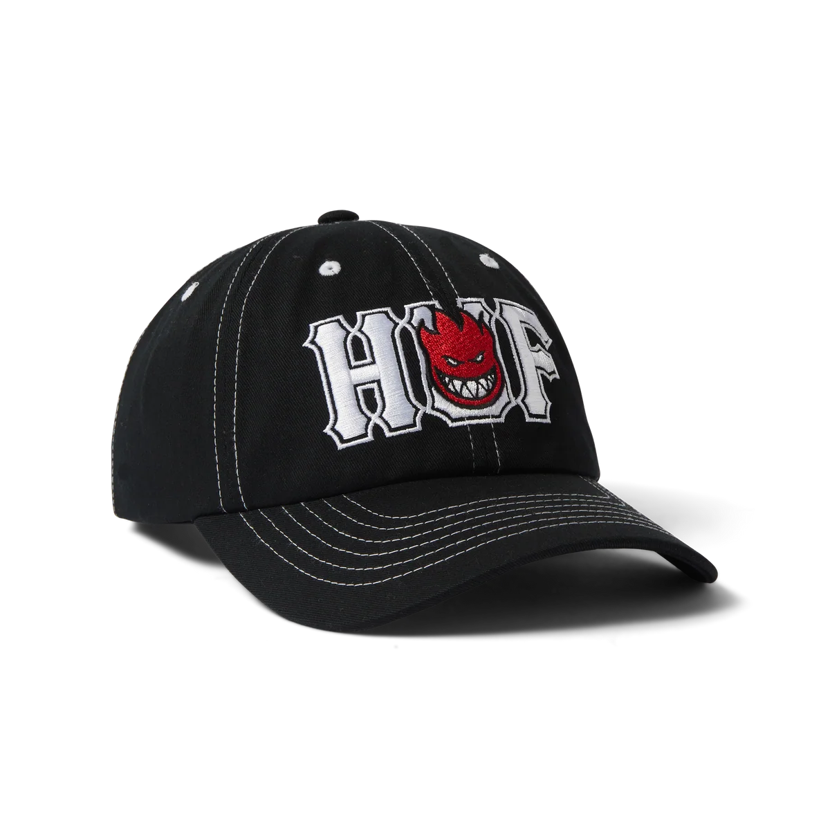 HUF x Spitfire Union Black Snapback Hat