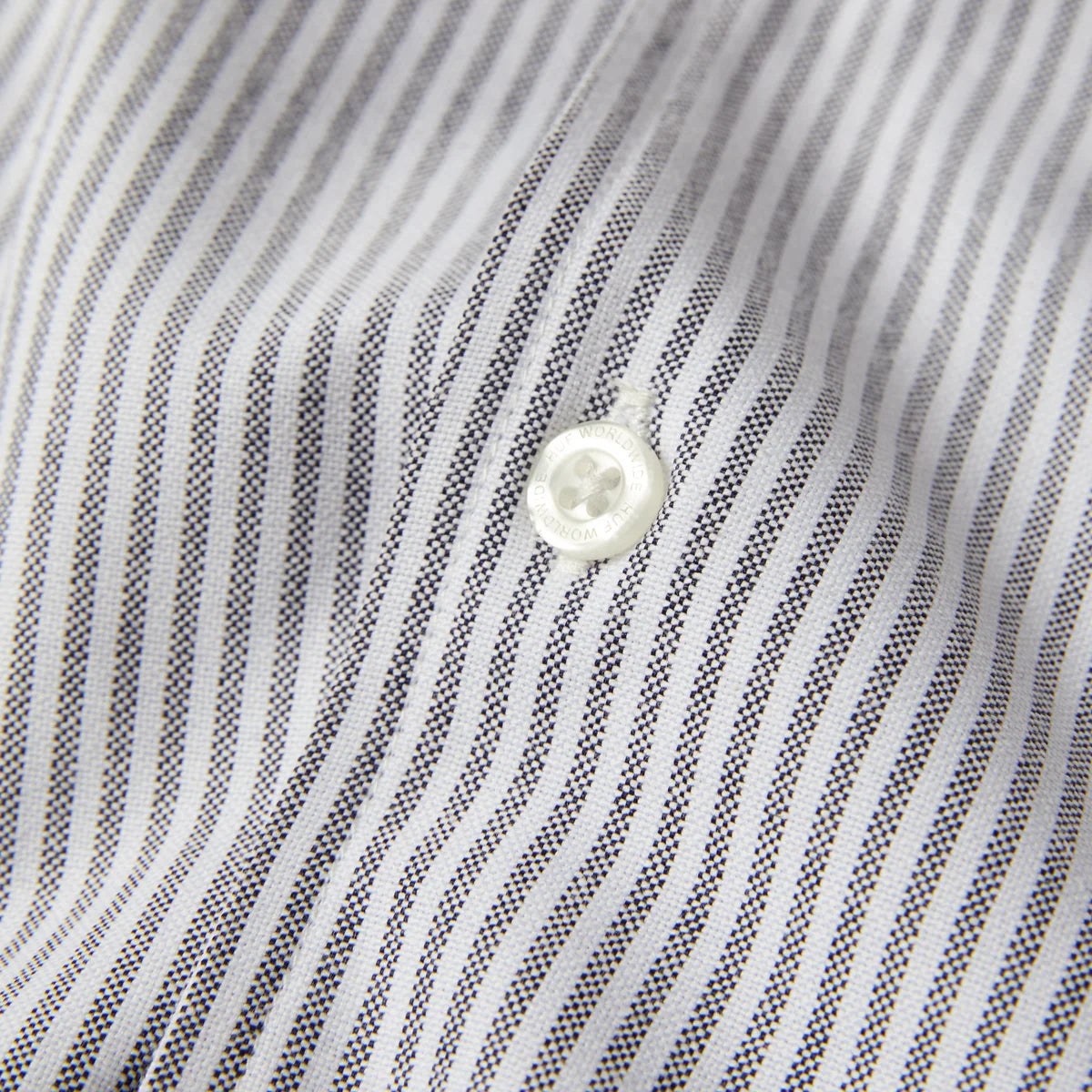 HUF x Spitfire Union Work Shirt Black / White L/s Shirt