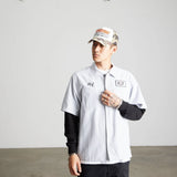 HUF x Spitfire Union Work Shirt Black / White L/s Shirt
