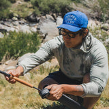 Seager Saloon Blue Snapback Hat