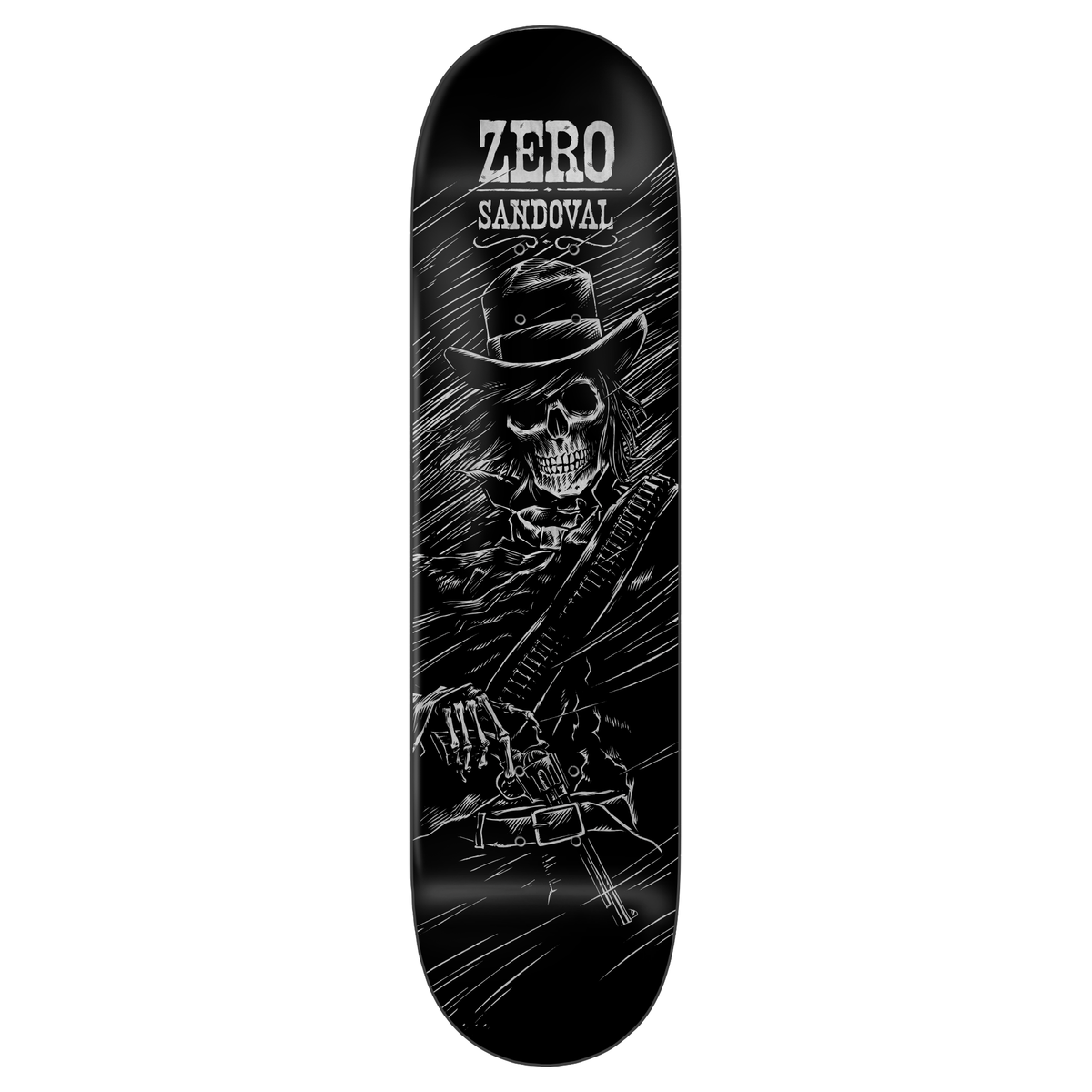 Zero Tommy Sandoval Gunslinger Skateboard Deck