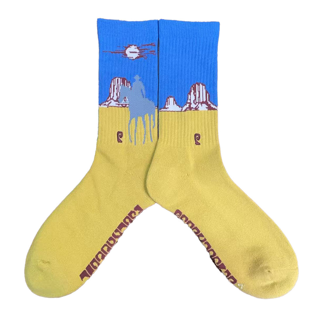 Psockadelic Santa Fe Socks