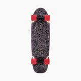 Landyachtz Schooner Skull Jam Cruiser Complete Skateboard