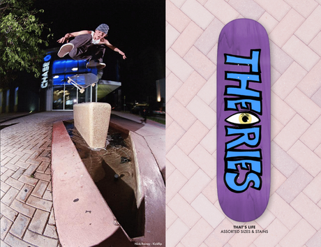 Theories That's Life 8.25" Assorted Stain Skateboard Deck