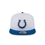 New Era Indianapolis Colts White Golfer Snapback Hat