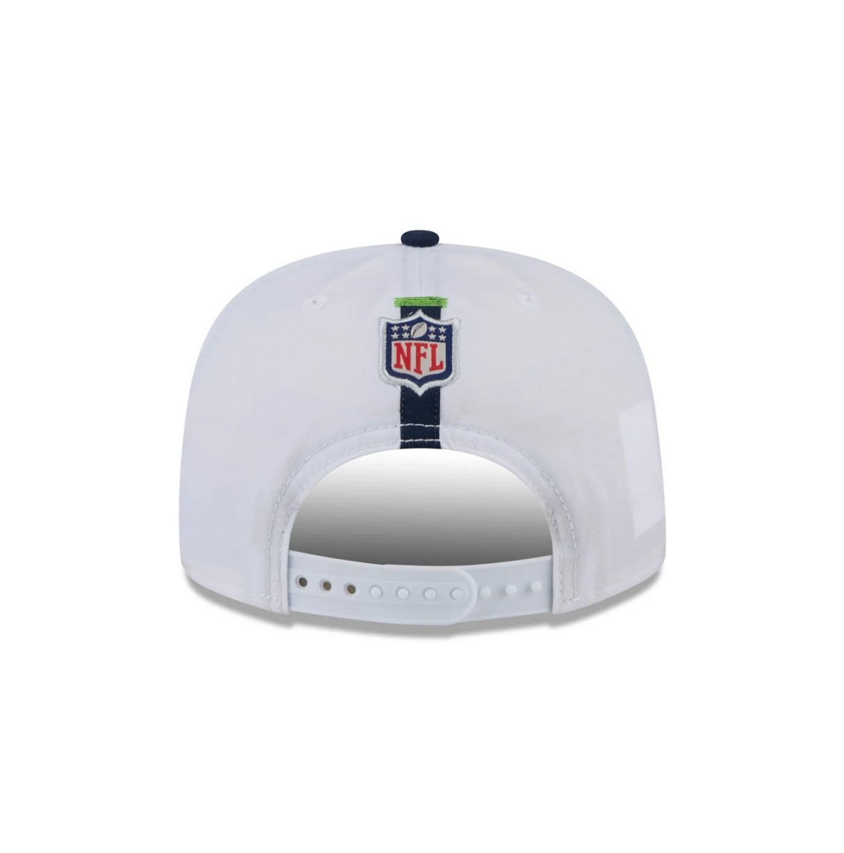 New Era Seattle Seahawks White Golfer Snapback Hat