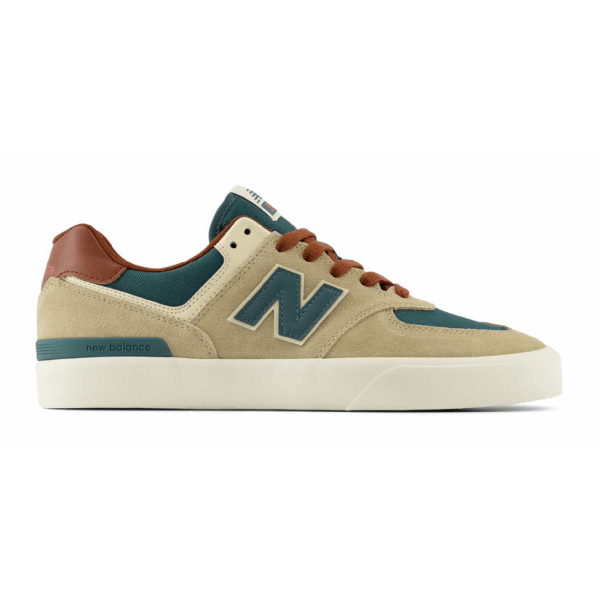 New Balance Numeric 574 Vulc Tan Sage 2E Wide Width Shoes