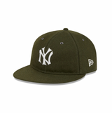 New Era New York Yankees Wool New Olive 5950 Retro Crown Fitted Hat