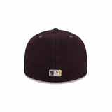 New Era San Diego Padres Wool Brown 5950 Retro Crown Fitted Hat