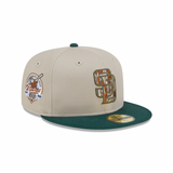 New Era San Diego Padres Tree Bark Fill 5950 Fitted Hat