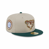 New Era Chicago Cubs Tree Bark Fill 5950 Fitted Hat