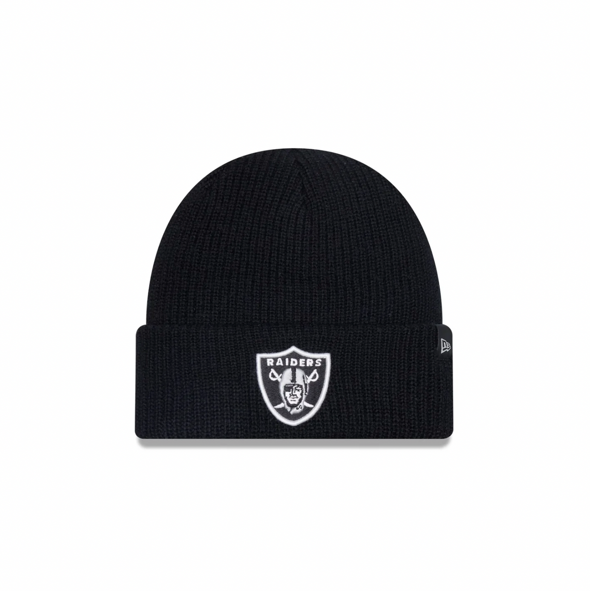 New Era Las Vegas Raiders Black Merino Wool Knit Beanie