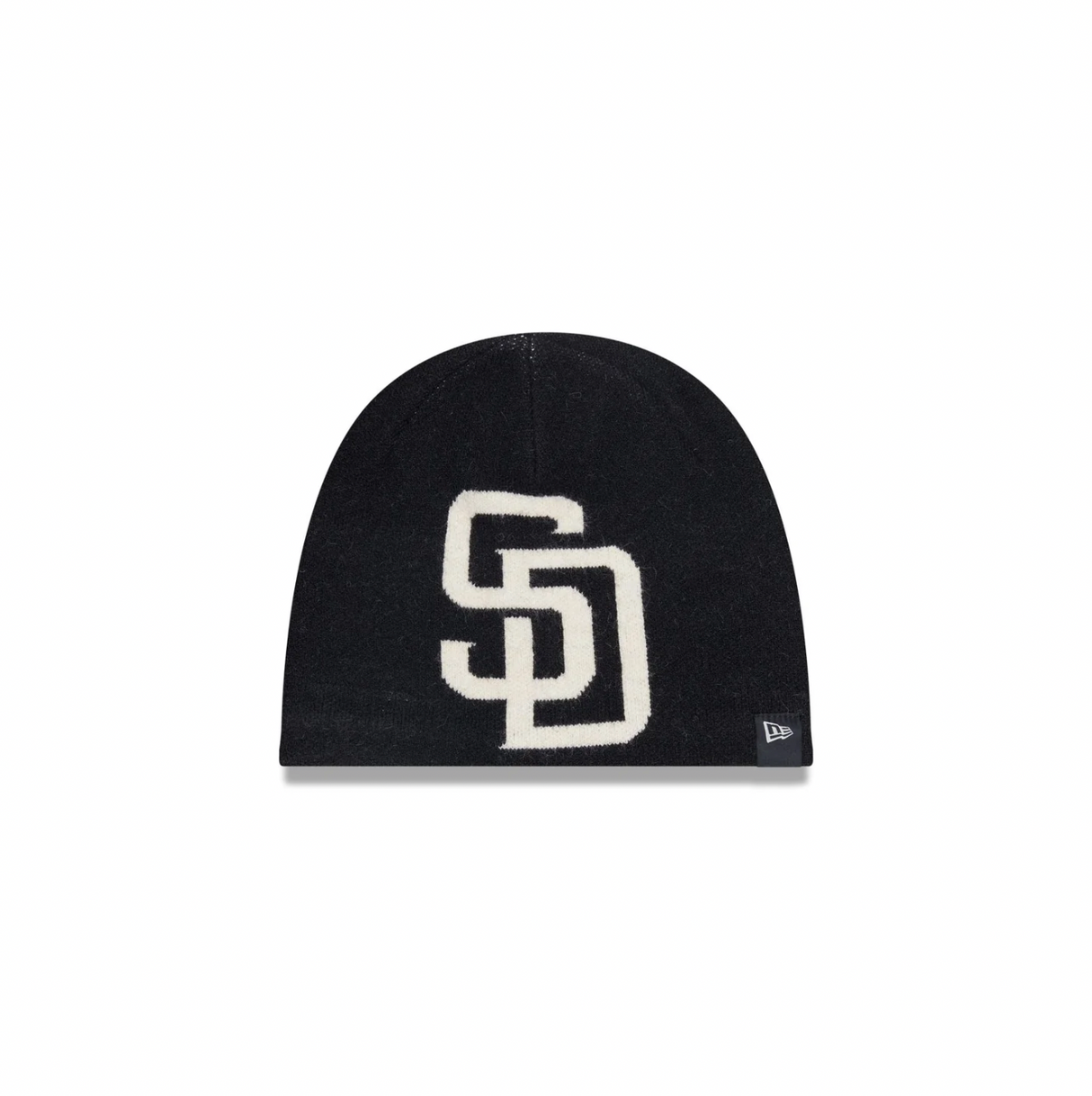 New Era San Diego Padres Black Mega Logo Knit Beanie