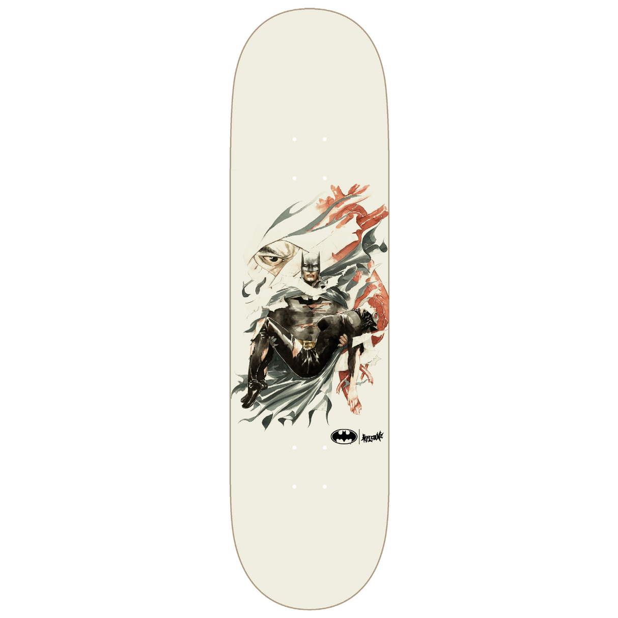 Welcome x Batman Heart of Hush on Popsicle Bone 8.5" Skateboard Deck