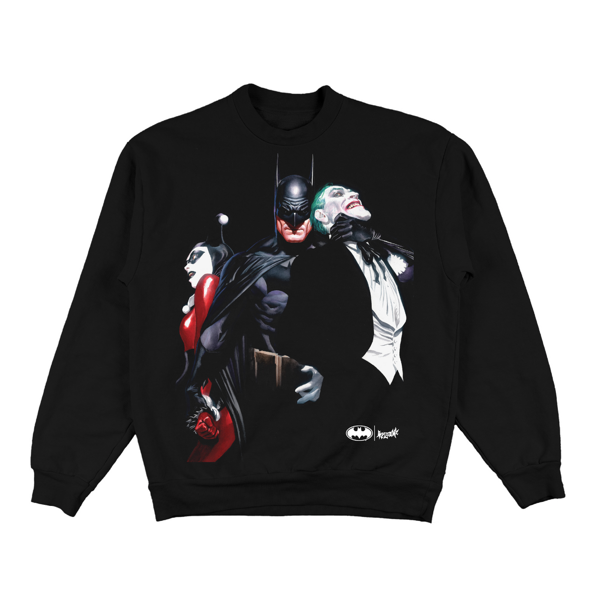 Welcome x Batman Harley & Joker Crewneck Sweatshirt