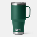 Yeti Rambler 30 oz Travel Mug Black Forest Green