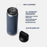 Yeti Rambler 26 oz Bottle With Chug Cap Cherry Blossom