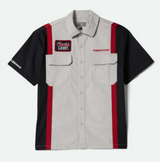 Brixton X Coors Light Shake Down Silver Black Button Up Shirt